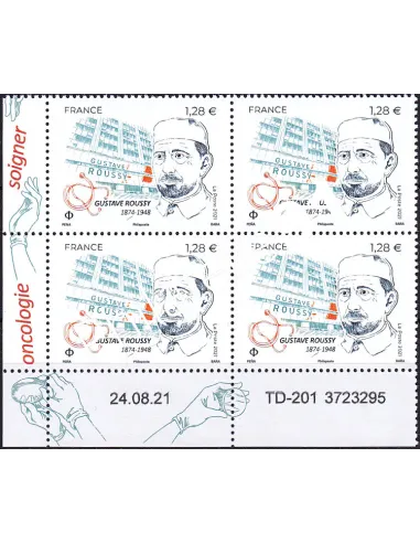 Coin daté sur timbre n° 5521, collection timbres France