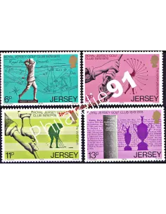 JERSEY - n°   167 à 170 - Club royal de golf de Jersey