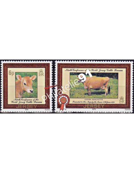 JERSEY - n°   186 à 187 - VACHES