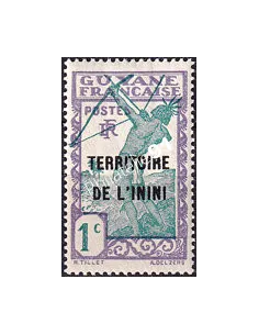 ININI, n° 1 neuf, collection timbres colonies françaises