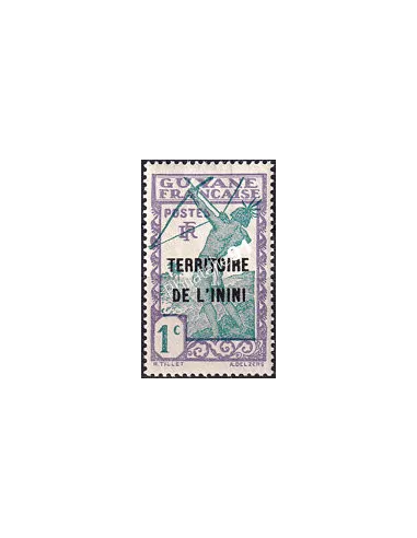 ININI, n° 1 neuf, collection timbres colonies françaises
