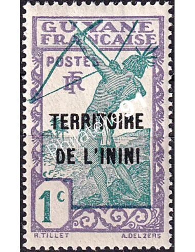 ININI, n° 1 neuf, collection timbres colonies françaises
