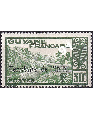 ININI, n° 9 charnière, collection timbres colonies françaises