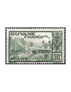 ININI, n° 9 charnière, collection timbres colonies françaises