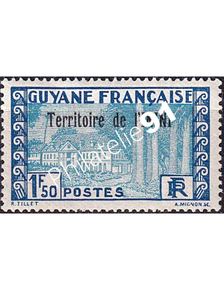 ININI, n° 21 neuf, collection timbres colonies françaises