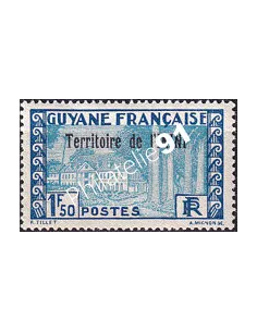 ININI, n° 21 charnière, collection timbres colonies françaises