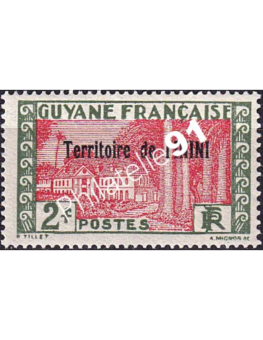 ININI, n° 24 charnière, collection timbres colonies françaises