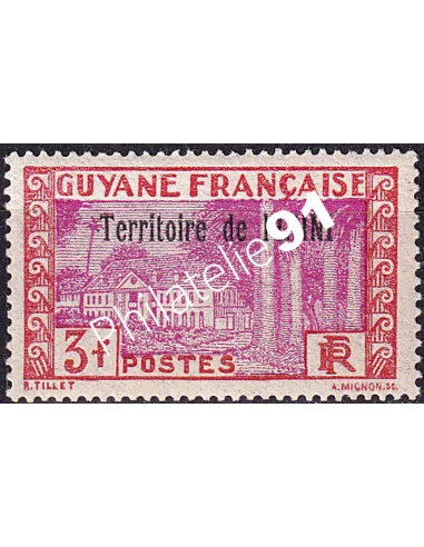 ININI, n° 25 charnière, collection timbres colonies françaises