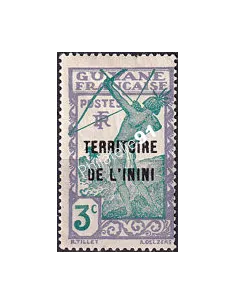 ININI, n° 36 charnière, collection timbres colonies françaises