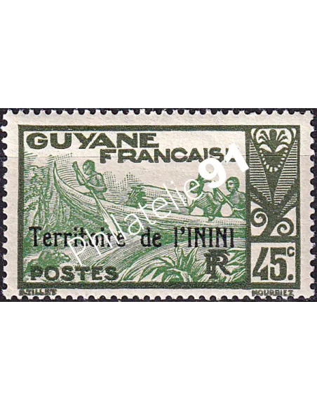 ININI, n° 38 charnière, collection timbres colonies françaises