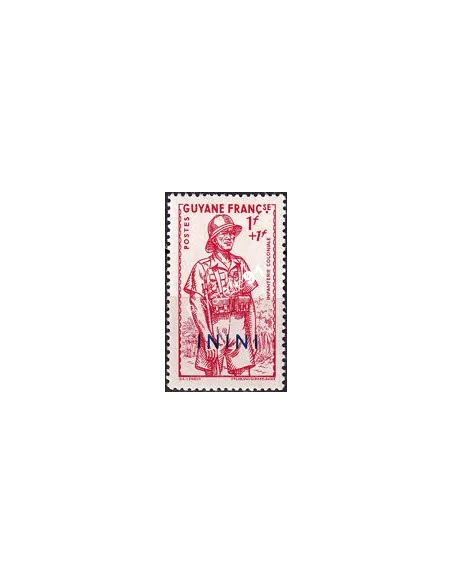 ININI, n° 48 charnière, collection timbres colonies françaises