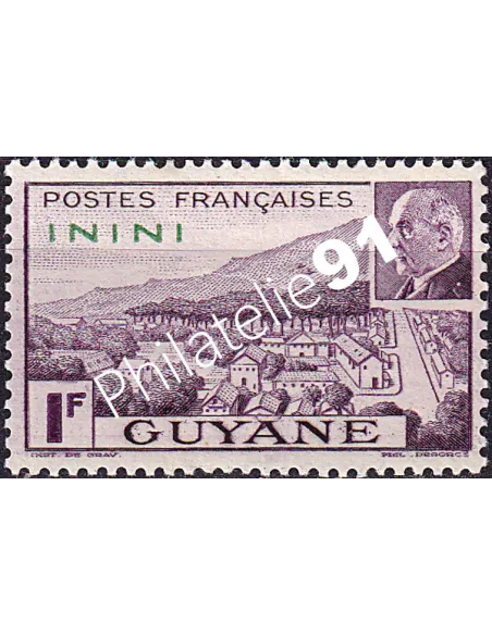 ININI, n° 51 charnière, collection timbres colonies françaises