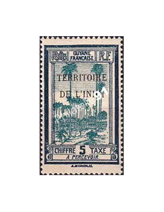 ININI, Timbre-taxe n° 1 charnière, collection timbres colonies françaises
