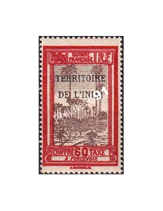 ININI, Timbre-taxe n° 6 charnière, collection timbres colonies françaises