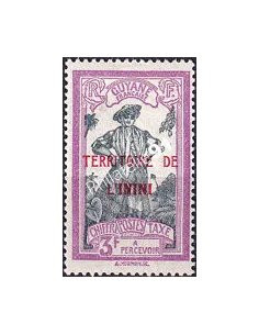 ININI, Timbre-taxe n° 9a charnière, collection timbres colonies françaises