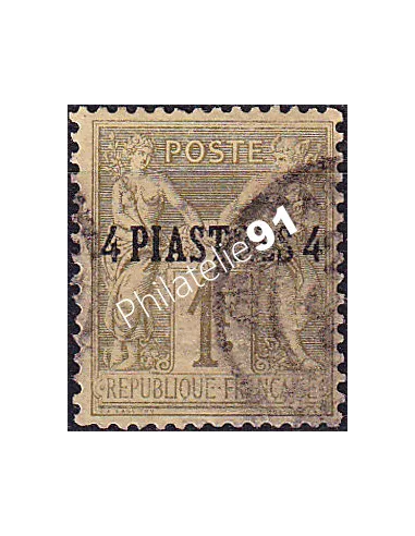 LEVANT, n° 3 oblitéré, collection timbres colonies françaises