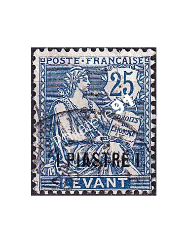 LEVANT, n° 17 oblitéré, collection timbres colonies françaises