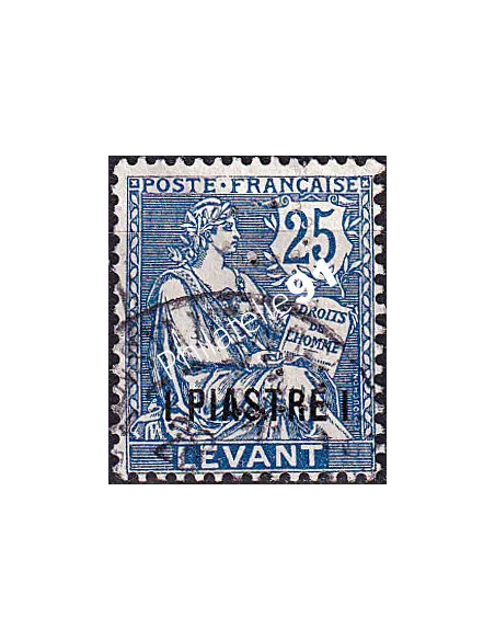 LEVANT, n° 17 oblitéré, collection timbres colonies françaises