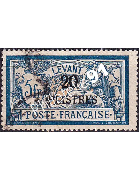 LEVANT, n° 23 oblitéré, collection timbres colonies françaises