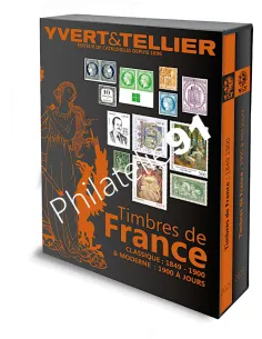 Yvert et Tellier Tome 1 - catalogue des timbres de France 2025