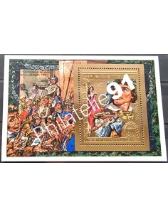 TOGO, BF du timbre PA n° 663, Timbre en or, Colonies françaises