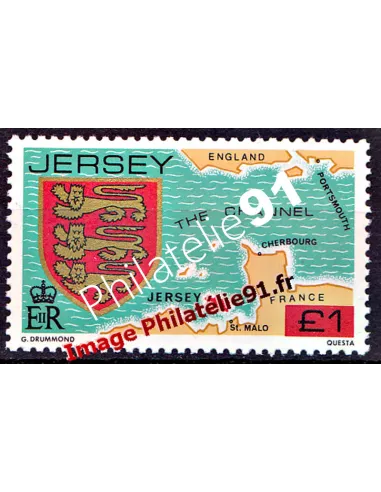 JERSEY - n°   271 - Armoiries de Jersey