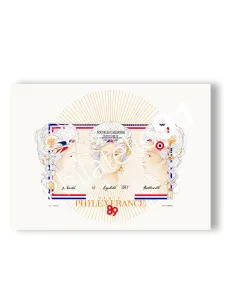 Nouvelle-Calédonie, BF n° 9 non dentelé, Timbre Dom Tom