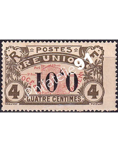 REUNION, n° 83a, collection timbres Colonies françaises