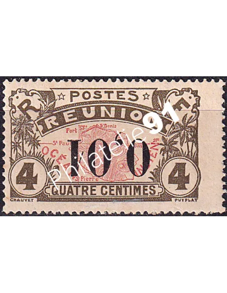 REUNION, n° 83a, collection timbres Colonies françaises