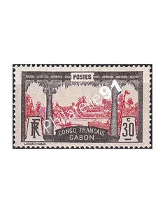 Gabon, n° 40 charnière, collection timbres Colonies