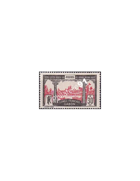Gabon, n° 40 charnière, collection timbres Colonies