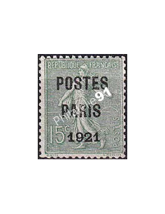 Timbre préoblitéré n°  28 charnière, signé, Timbres France