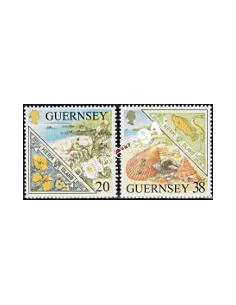 GUERNESEY - n° 818 à 819 -  PAYSAGES
