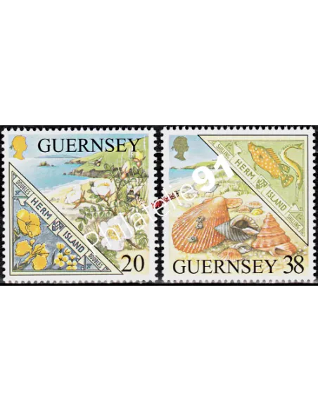GUERNESEY - n° 818 à 819 -  PAYSAGES