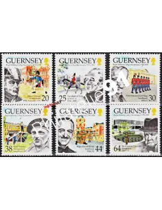 GUERNESEY - n°  837 à 842 ** -  Bicentenaire de l'Académie Militaire de Sandhurst