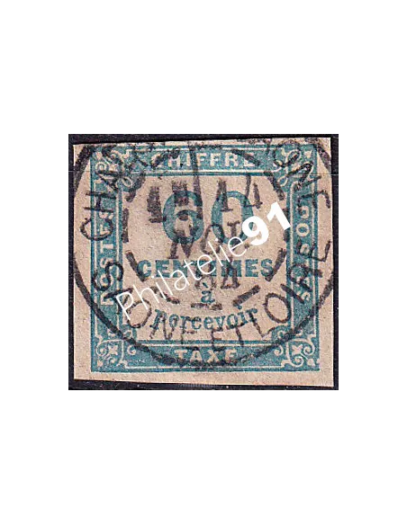 Timbre-taxe n° 9 ND oblitéré, collection timbres France