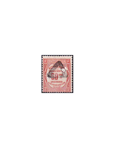 Timbre-taxe n° 47 oblitéré, collection timbres France