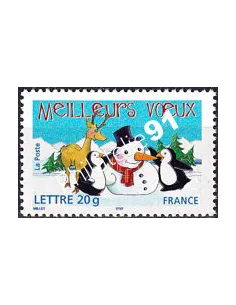 Timbre n° 3854e, timbre gommé, GT, collection timbres France