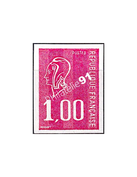 Timbre n° 1892a non dentelé neuf, collection timbres France