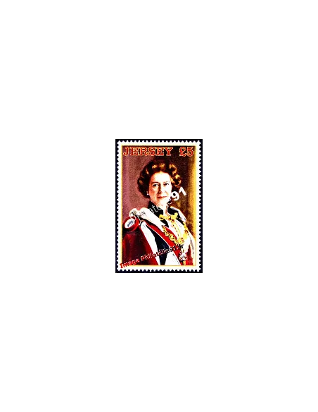 JERSEY - n°   307 - Reine Elizabeth II