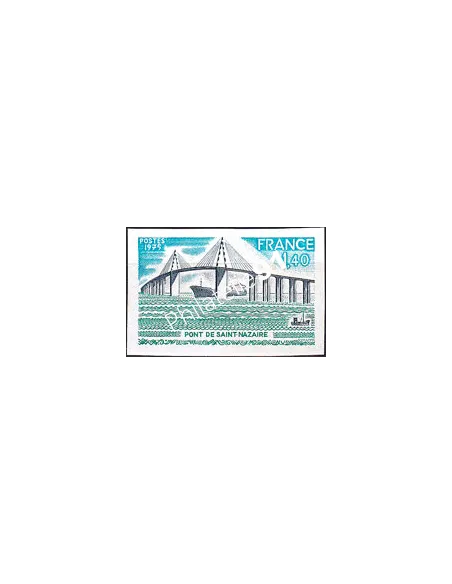 Timbre n° 1856a non dentelé neuf, collection timbres France