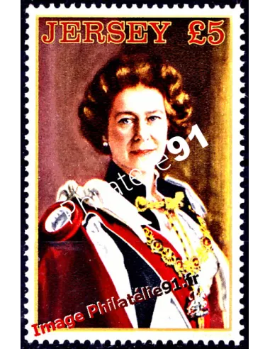 JERSEY - n°   307 - Reine Elizabeth II