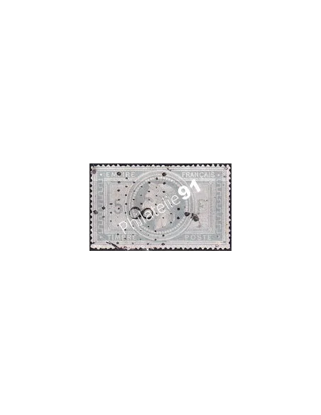 Timbre Classique n° 33 oblitéré, Étoile de Paris, Timbres France