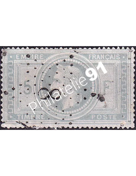 Timbre Classique n° 33 oblitéré, Étoile de Paris, Timbres France