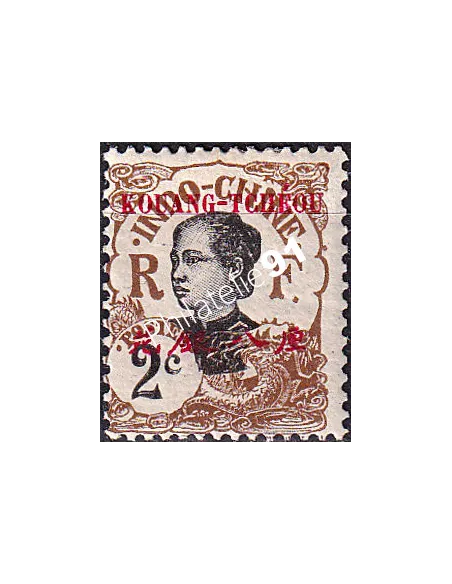 KOUANG-TCHEOU, n° 19 neuf, Timbres des Colonies françaises