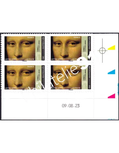 Coin daté sur timbres adhésifs n° 2191, Collection timbres France