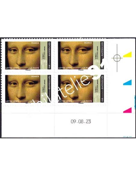 Coin daté sur timbres adhésifs n° 2191, Collection timbres France