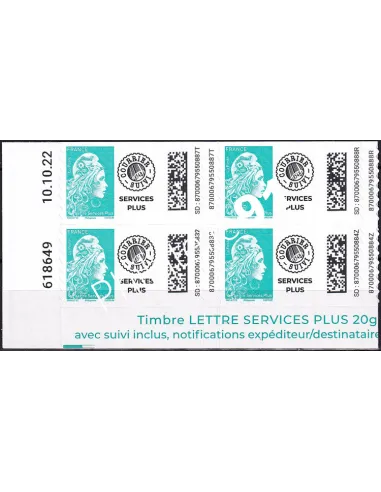 Coin daté sur timbres adhésifs n° 2226, Collection timbres France