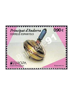 Andorre espagnol, n° 416, collection timbres Europe