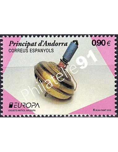 Andorre espagnol, n° 416, collection timbres Europe